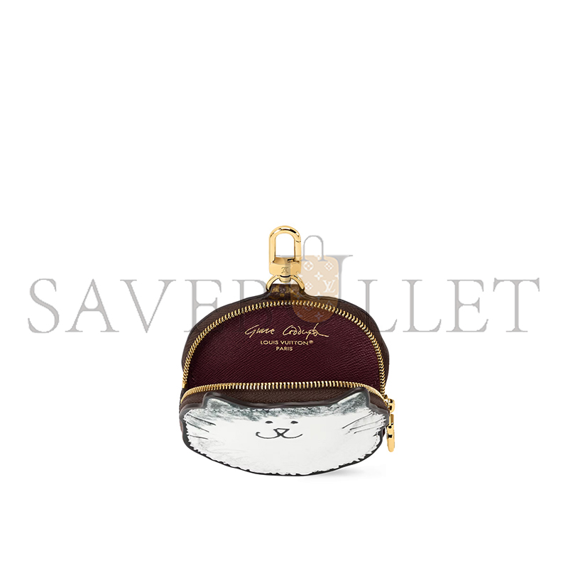 l0vis Vvtt0n kitty coin purse m15139 (9.5*9.5*1.5cm)